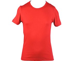 Camiseta Masculina Juvenil 10-16 Manga Curtas Lisa 5CMU Hering Kids Vermelho