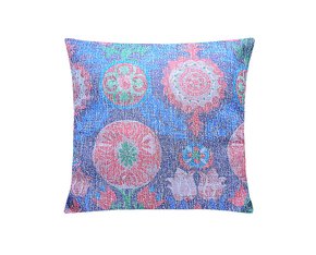 Capa Para Almofada 44cmx44cm Estampada Fortex Azul