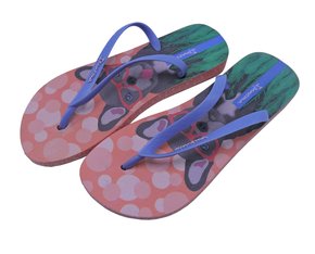 Chinelo Feminino Adulto Feeling 26422 Ipanema Rosa Azul e Verde