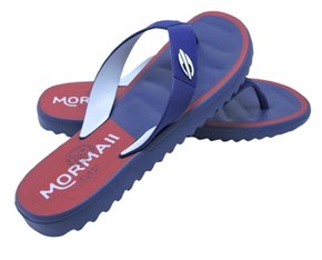 Chinelo Masculino Adulto 12258 Mormaii Azul,branco e vermelho
