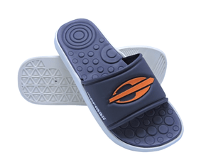 Chinelo Masculino Adulto Quiver Pro11406 Mormaii Branco,azul e laranja