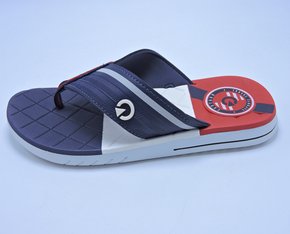 Chinelo Masculino Adulto Sevilha IV Dedo 11333 Cartago Branco E Azul E Vermelho