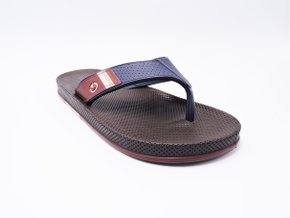 Chinelo Masculino Adulto Siena 11081 Cartago Marrom e Azul