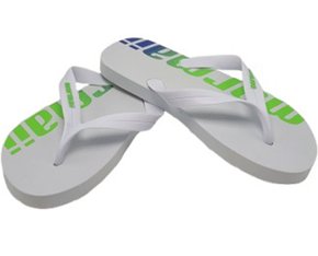 Chinelo Masculino Adulto Tropical 11936 Mormaii Branco, verde e azul