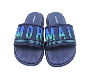 Chinelo Masculino Infantil Quiver 11739 Mormaii Azul, Azul e Verde