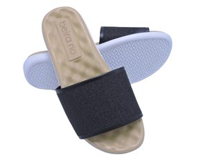 Chinelo Rasteira Feminino Adulto Detalhe Glitter 8360.353 Beira Rio Preto