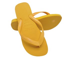 Chinelo Unissex Adulto Top Havaianas Amarelo Pop