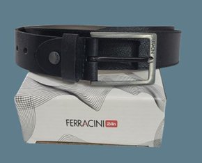 Cinto Masculino Adulto Couro FC667 Ferracini Preto