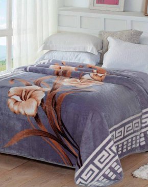 Cobertor Casal Kyor Provenca 1,80X2,20 Jolitex Cinza