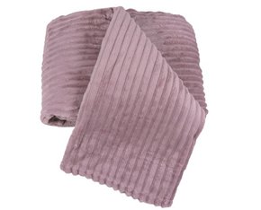 Cobertor De Casal Canelado 100% Poliéster 1,80m X 2,20m  Luster Corttex Rosé