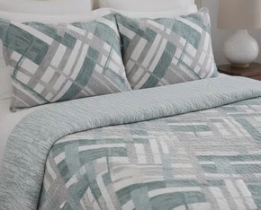 Colcha Boutis Casal 3 Peças Estampado Dupla Face 2,20x2,40 Attuale Corttex