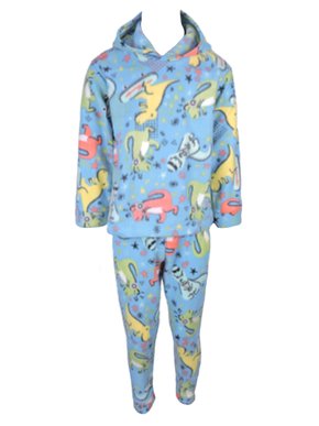 Conjunto Soft C/ Capuz Estampado Masculino Juvenil 849 Tacadu Azul Claro