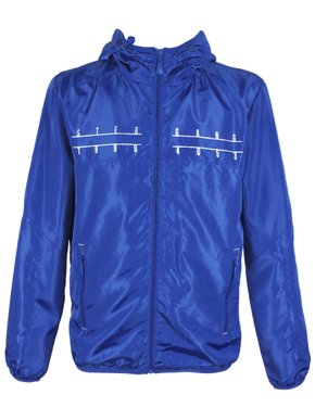 Corta Vento Masculino Adulto Detalhe Logomarca 16.56.0030 Gangster Azul M