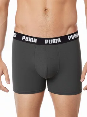 Cueca Boxer Cotton 14000 Puma Cinza