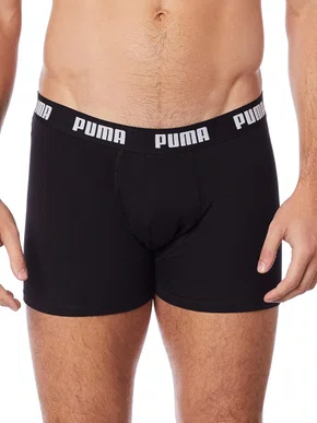 Cueca Boxer Cotton 14000 Puma Preto