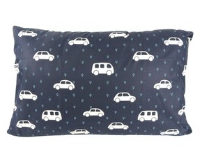 Fronha Esmeralda Percal 180 Fios 50X70CM Estampa Carrinho Juma Marinho