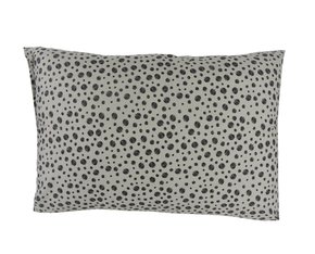 Fronha Esmeralda Percal 180 Fios 50X70CM Estampada Juma Cinza