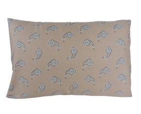 Fronha Esmeralda Percal 180 Fios 50X70CM Estampada Juma Rosa Envelhecido