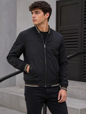 Jaqueta Bomber Masculina Juvenil 36.20.0115 Gangster Preto