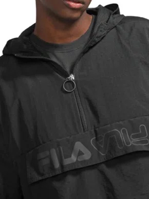 Jaqueta Corta Vento Masculina Anorak Basic F11L00403 Fila Preto