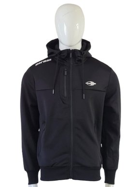 Jaqueta De Helanca Com Capuz Masculina Adulto  57379 Mormaii Preto