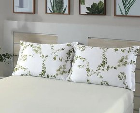 Jogo De Cama Casal 03 Peças Full Ambar 1,38X1,88 Dohler Jardino