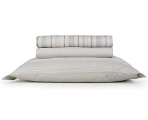 Jogo De Cama Duplo Casal Percal 180 Fios Total Mix Artex Cerrado