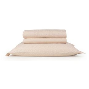 Jogo De Cama Duplo Casal Percal 180 Fios Total Mix Artex Charlotte