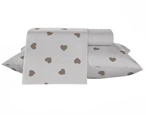 Jogo De Cama King 04 Peças 150 Fios Estampado Diamante Teka A/MAR