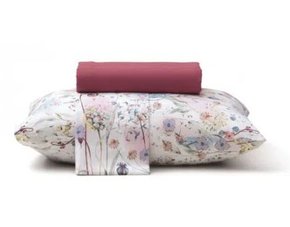 Jogo de Cama Queen 100% Algodão 2,40X2,50M Cotidien Altenburg Calu