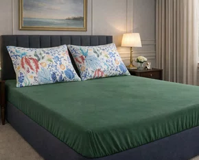 Jogo De Cama Queen 3 Peças Toque Acetinado Altenburg