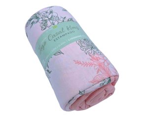 Jogo De Cama Rubi King 03 Peças Estampado 32075 SBX Salmão