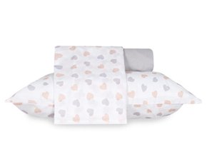 Jogo De Cama Solteiro 03 Peças Ambar 1,40 X 2,50 Dohler Vênus