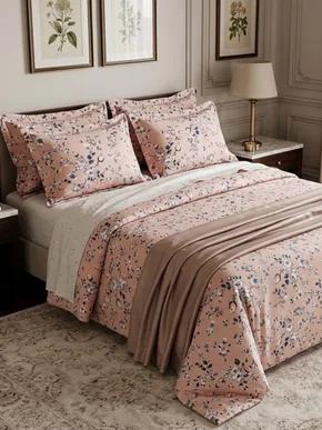 Jogo De Cama Queen 4 Peças 180 Fios Supercal Corttex