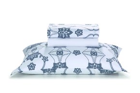 Jogo de Lençol Duplo Solteiro Percal 180 fios Total Mix Artex Búzio