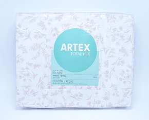 Jogo de Cama Total Mix Artex Bege Solteiro / Casal / Queen / King