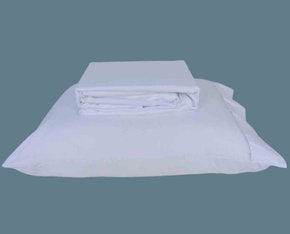 Jogo De Lençol Solteiro 3 Peças 200 Fios 88X188 Micropercal Branco