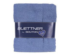 Jogo De Toalha 02 Peças Banho e Rosto Dakota Buettner Azul Petróleo