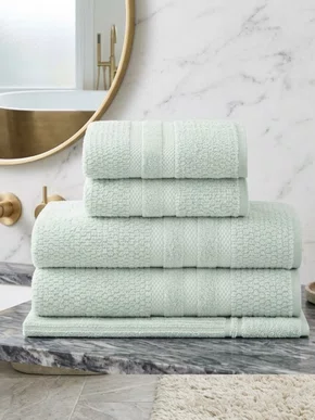 Jogo De Toalhas Vanilla 5 Peças Extra Soft Buddemeyer Verde