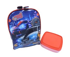 Lancheira Infantil Burning Rider BUR30L0 Gosuper Vermelho e Azul