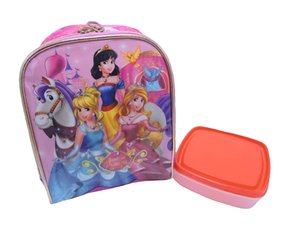 Lancheira Infantil Princesas BEP30L00704 Gosuper Rosa