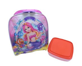 Lancheira Infantil Sereia BEP30L00603 Gosuper Rosa