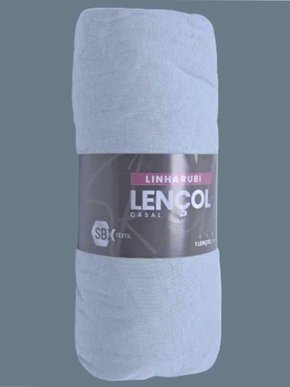 Lençol Casal Rubi Liso 01 Peça M32041 SBX Branco