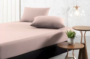 Lençol De Malha King Size Extra Liso 2,80 x 2,90  0013 Soft Salmão