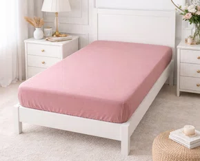 Lençol Solteiro Avulso Percal 180 Fios Innovare Textil Lar Rosa