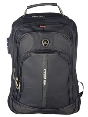 Mochila Unissex Adulto Sintética A1805 Kimtino Preto