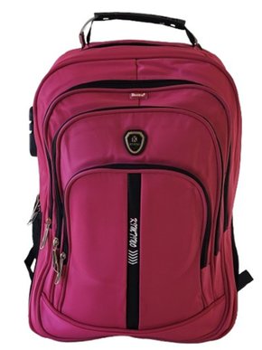 Mochila Unissex Adulto Sintética A1805 Kimtino Rosa