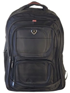 Mochila Unissex Adulto Sintética XL602 Kimtino Preto