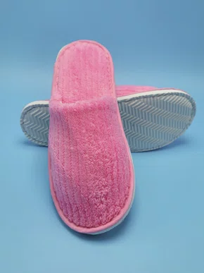 Pantufa Canelada Feminino Adulto PT10 Taiyang Rosa