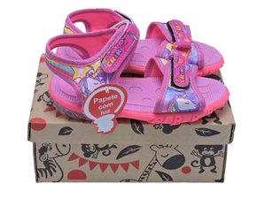 Papete Feminina Infantil estampa Unicórnio com Led X-03 Crik Rosa